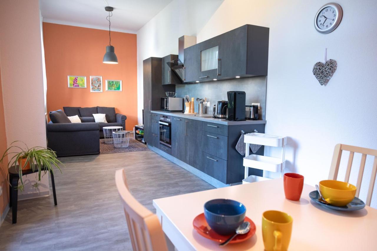 Moderne Ferienwohnung In Alter Villa Георгенталь Экстерьер фото