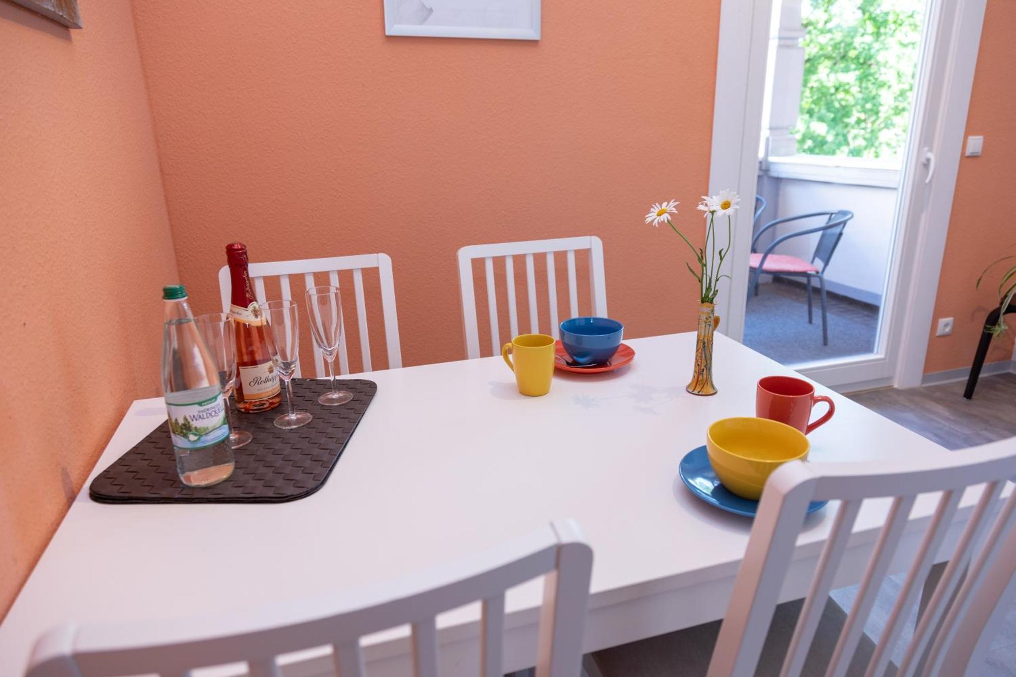 Moderne Ferienwohnung In Alter Villa Георгенталь Экстерьер фото